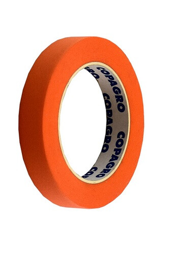 Copagro oranje tape washi vezelversterkt 25mmx50m