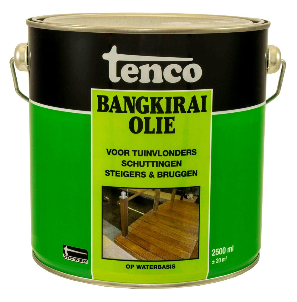 Tenco bangkirai olie acryl 2,5 ltr