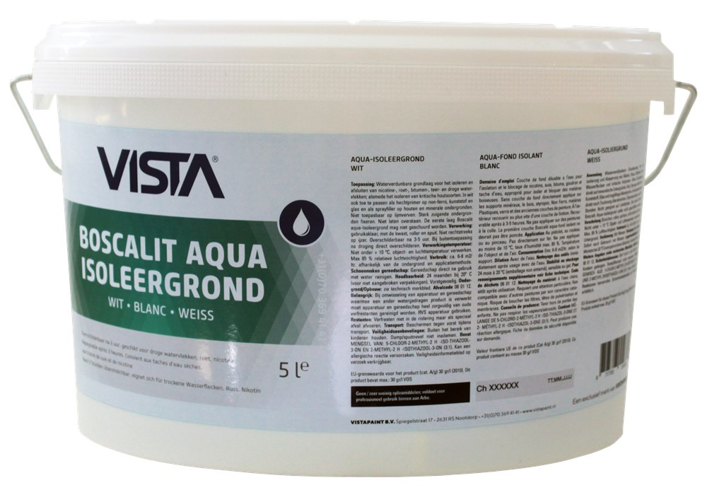 Boscalit aqua isoleer wit 5 ltr