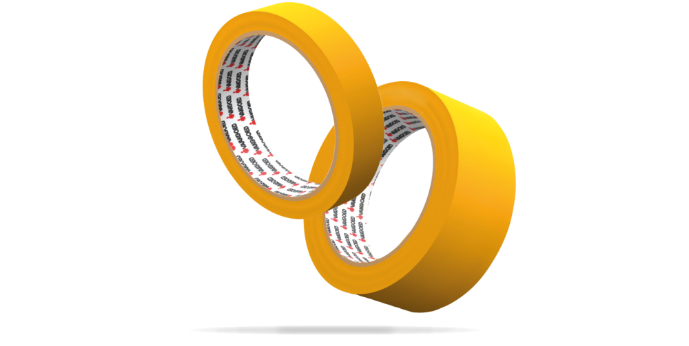 VAKGOED GOLD TAPE 36MM X 50 M DOOS 24 ST
