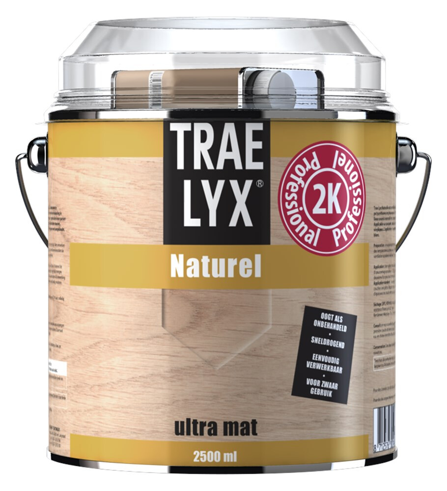 Traelyx naturel ultra mat 2,5 ltr