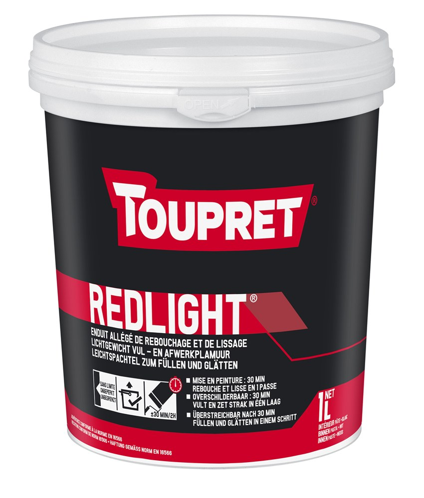 Toupret redlight vulpasta 1 ltr