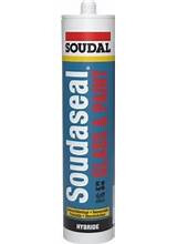SOUDAL SOUDASEAL GLASS  PAINT ZWART 290ML