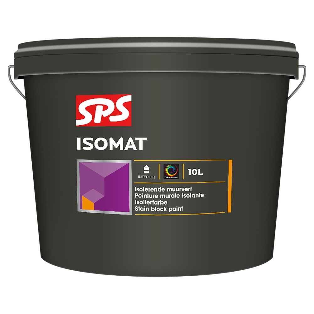 Sps isomat wit l/kl 10 ltr