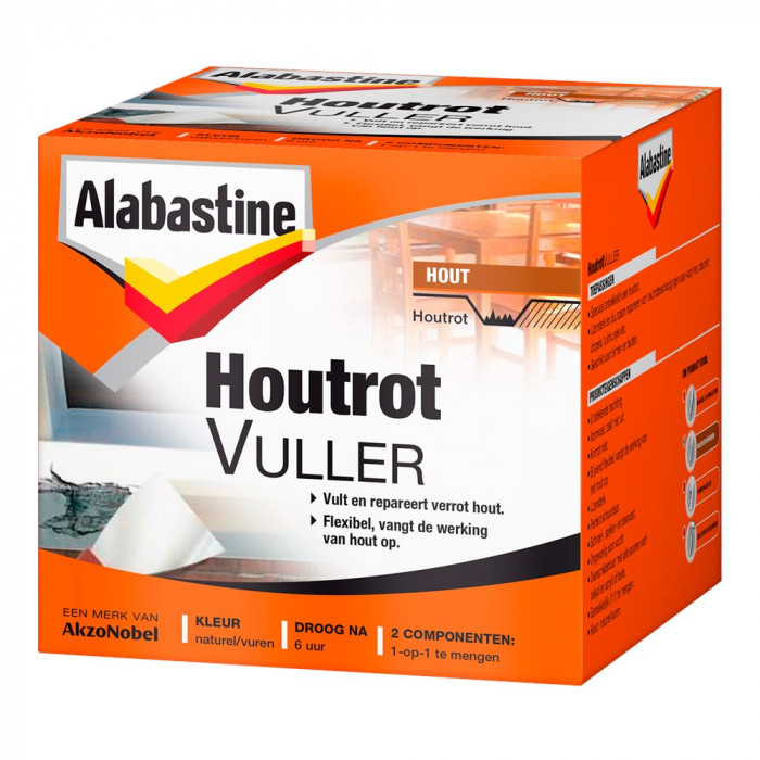 Alab houtrot vuller 500gr