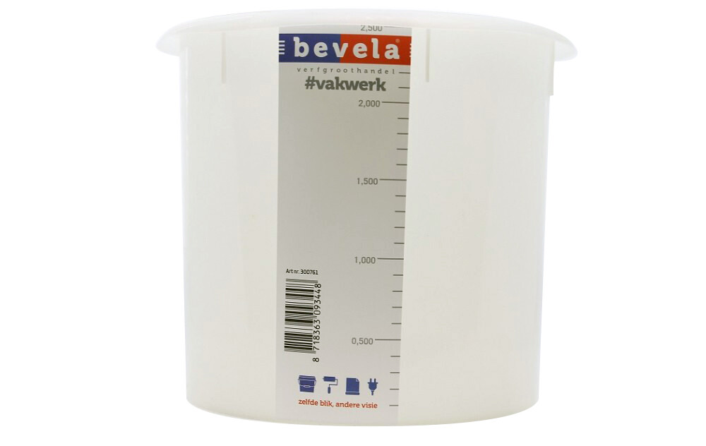 Afbeelding voor Bevela plastic inzetvaatje 2,5 ltr