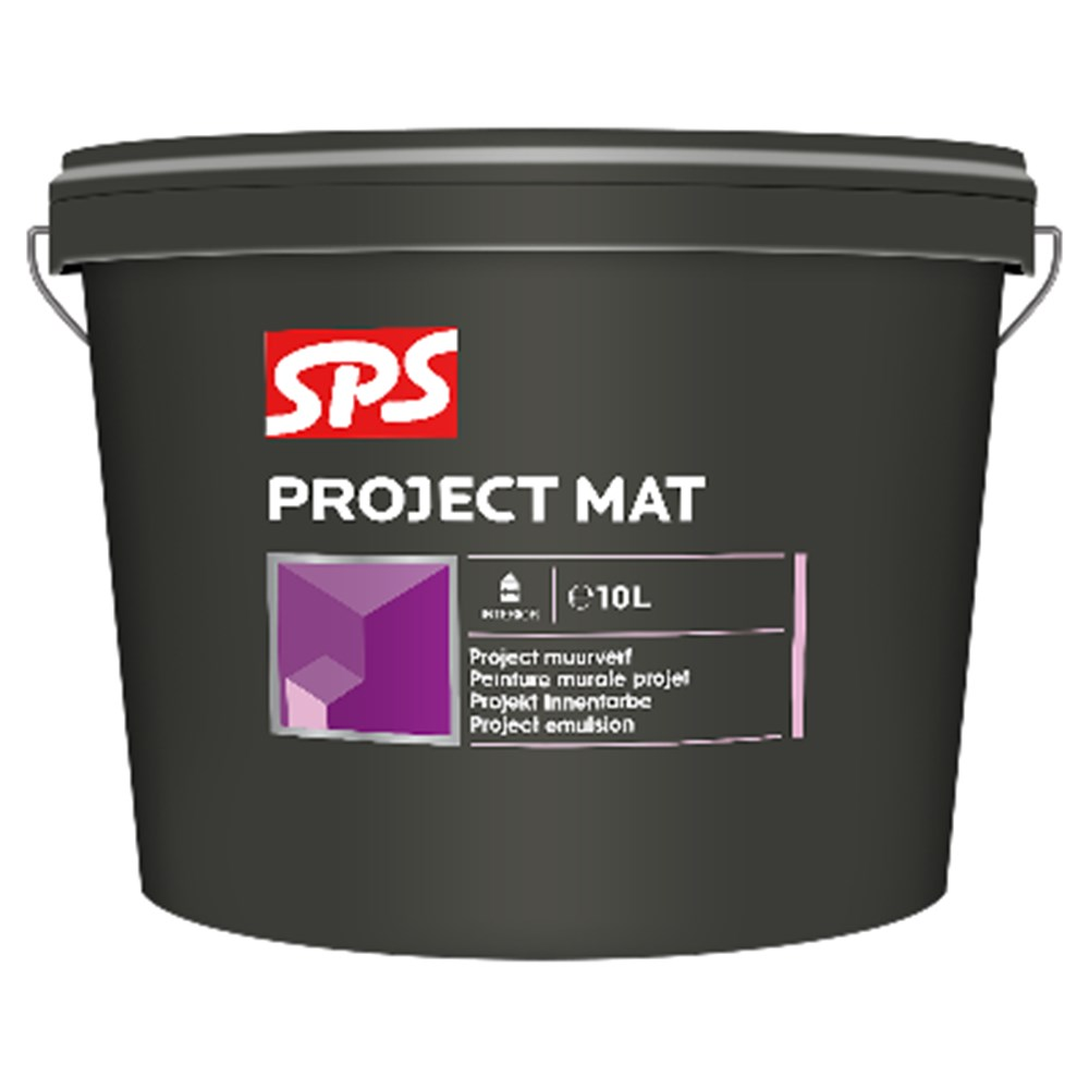 Sps project mat ral 9010 10 ltr