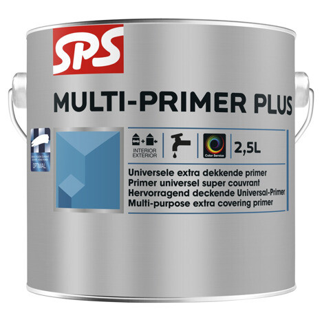 Sps multi-primer plus wit l/kl 2,5 ltr
